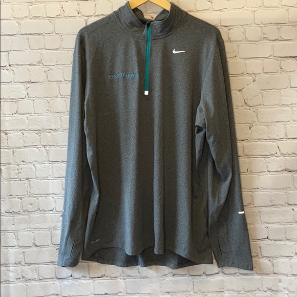 Nike Other - Nike Dri Fit Stone Harbor Running 1/4 zip shirt XL
